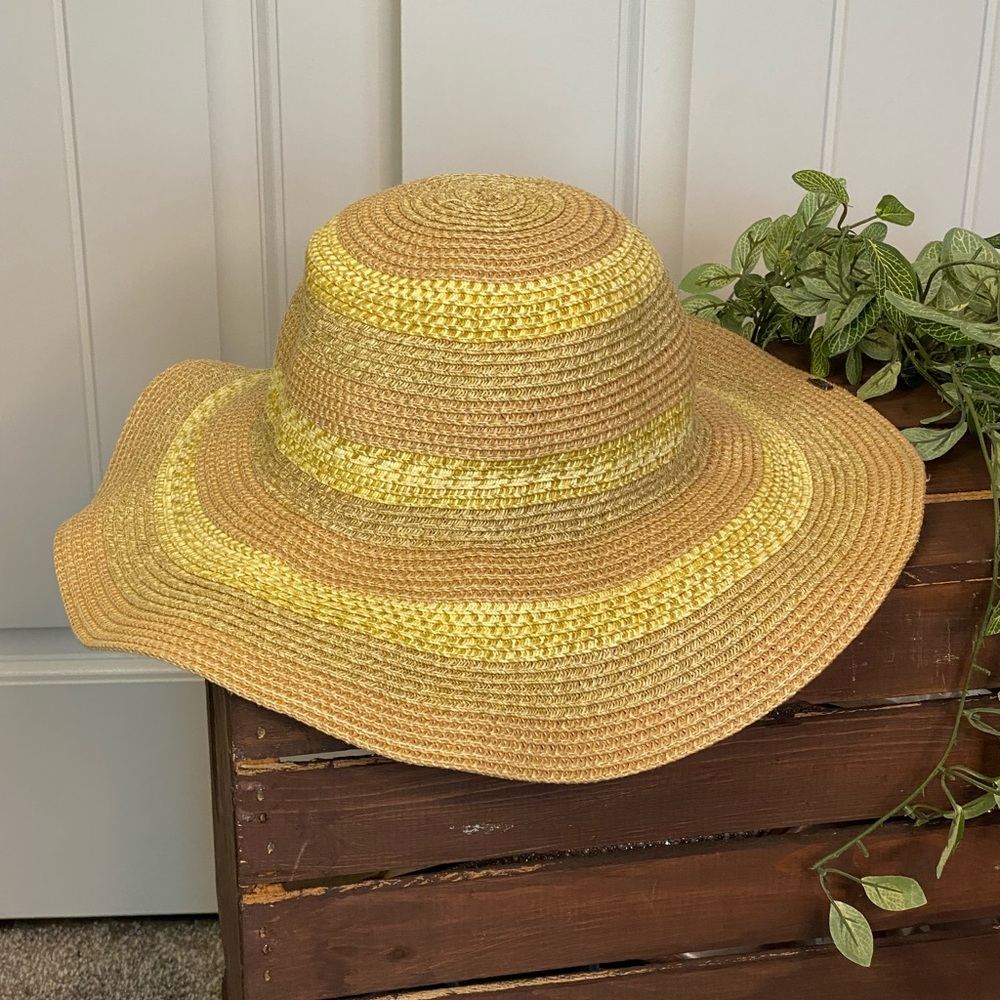 Summer Beach Sun Straw Hat Foldable Brim